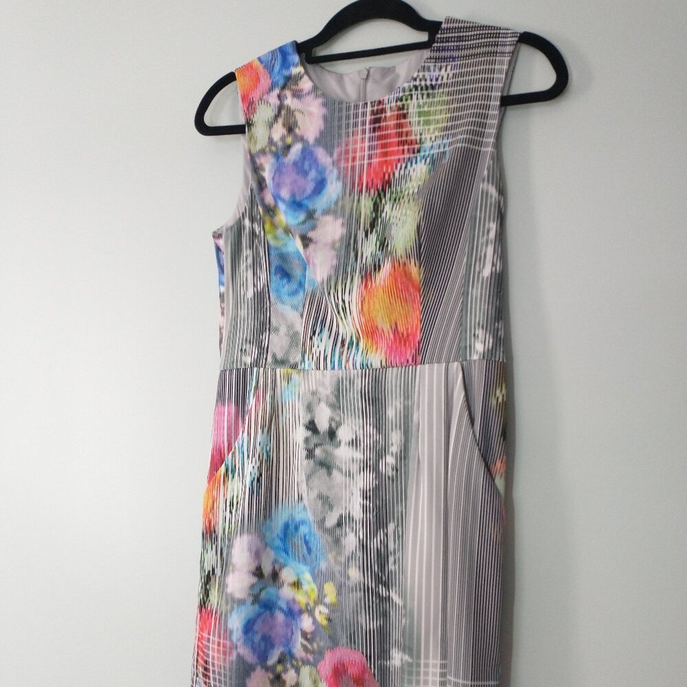 NWOT Nanette LePore Contemporary Floral Dress Size 6
